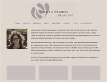 Tablet Screenshot of jessicakramer.com